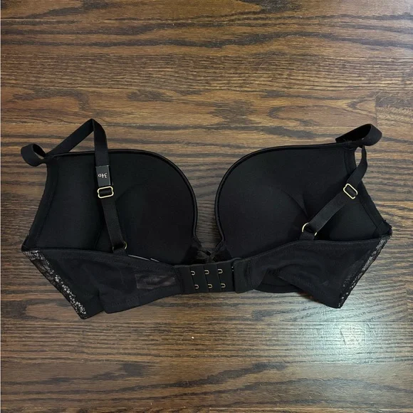 Victoria's Secret bombshell Push-Up Bra black lace sexy - Picture 3 of 8